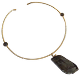 Gold plated Unique Designer Choker With Labradorite Stone SKU5884