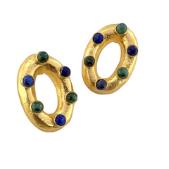 Oval Shape Earrings