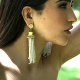 Pearl Cocktail Earrings