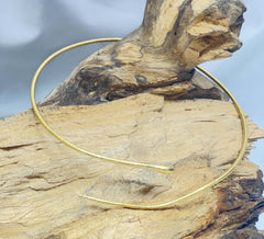 18 K Gold Plated Unique Snake Choker