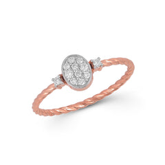 92.5 Sterling Silver gold plated zirconia ring