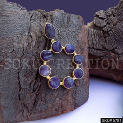 Gold plated Handmade Designer Drop and Dangle Earring SKU5781