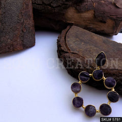 Gold plated Handmade Designer Drop and Dangle Earring SKU5781