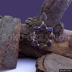 Gold plated Handmade Designer Drop and Dangle Earring SKU5781