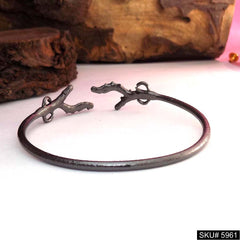Black Plated Unique Designer Cuff SKU5961