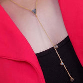 Labradorite Gemstone Tinny Chain Necklace SKU6012