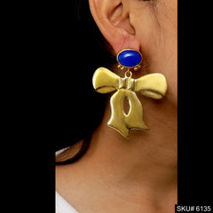 Ribbon Tie Earrings