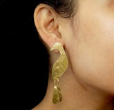 Peacock Stud Earrings