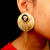 Spartan Sun Drop Earrings