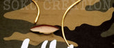 Gold Plated Unique Snake Vintage Collar Necklace SKU6460