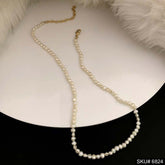 Tiny Fresh Water seed pearl beads Handmade Necklace SKU6824