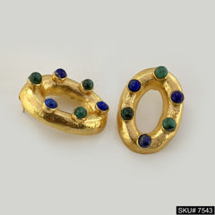 Oval Shape Earrings