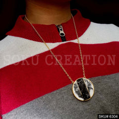 A Beautiful Pendant of Mixture Enamel SKU6304