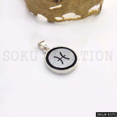 Silver Plated Handmade Zodiac Sign of Pendant SKU6370