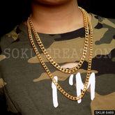 Double Layer of Thick Chain SKU6469