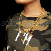 Double Layer of Thick Chain SKU6469