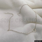 Gold Plated Chain Necklace with Good luck Charm SKU6561