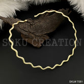 Simple Design Twisted Wire of Choker SKU7081