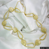 Gold Plated Statement Handmade Designer Necklace SKU7162