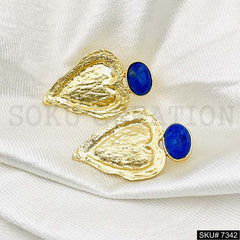Gold plated Necklace and Earring SKU7342