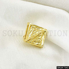 Gold plated Earring and Ring SKU7343