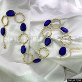 Gold plated gemstone Necklace SKU7399