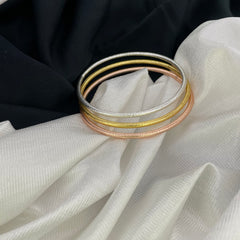 Multi color plating bangle