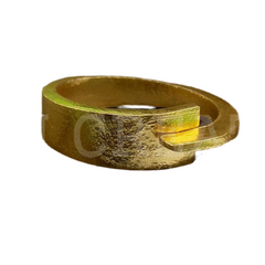 Gold Plated Unique Plain Designer Handmade Ring SKU6726