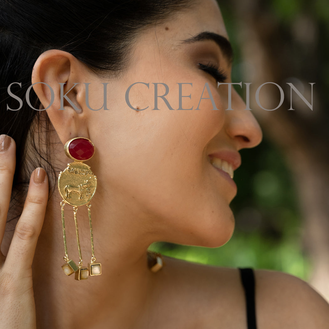 Gemstone Designer Jewelry Set