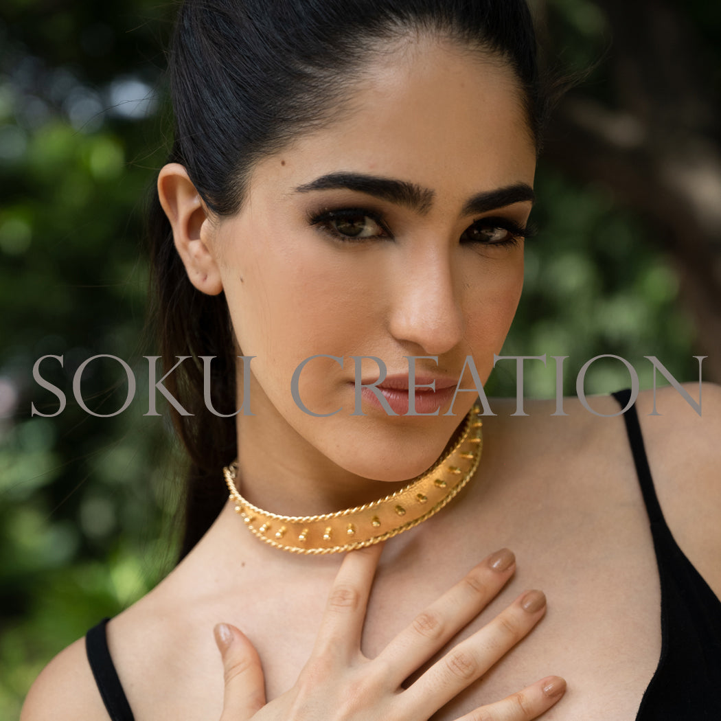 Gold plated Designer Jewelry Set
