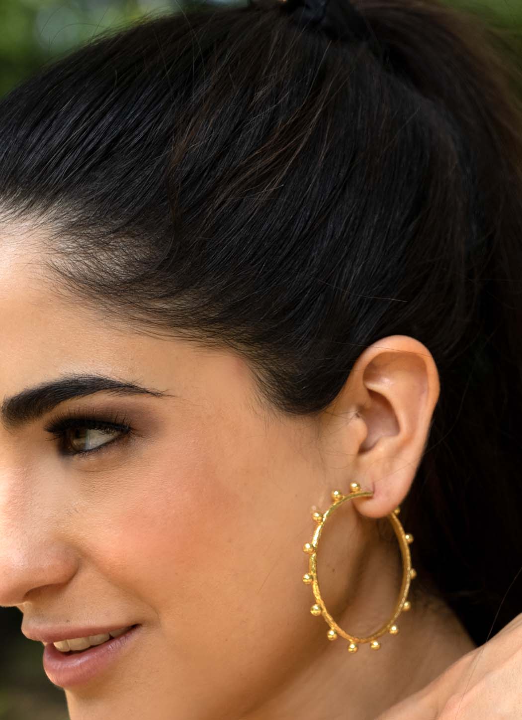 Arch Hoops Earrings