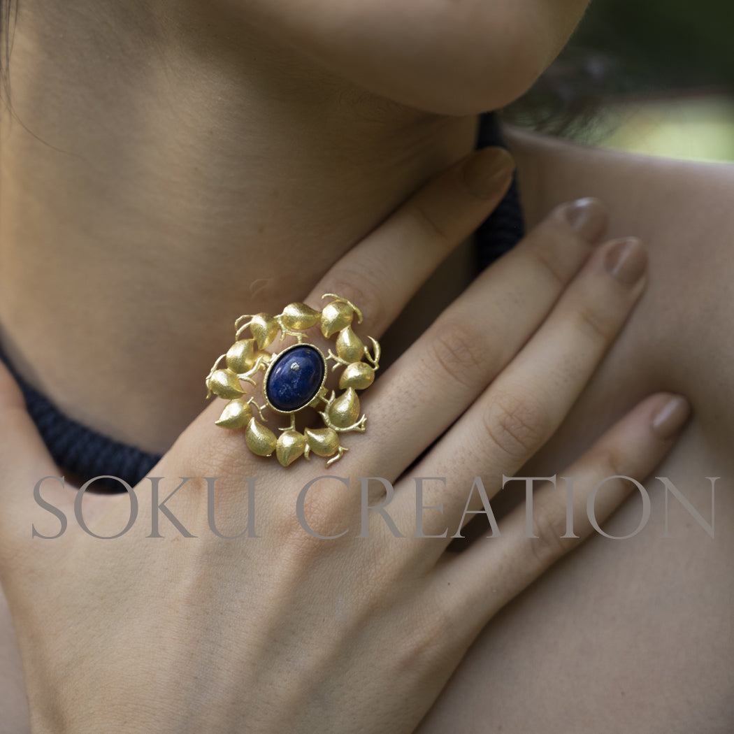 Gold plated Unique Designer Jewelry Set