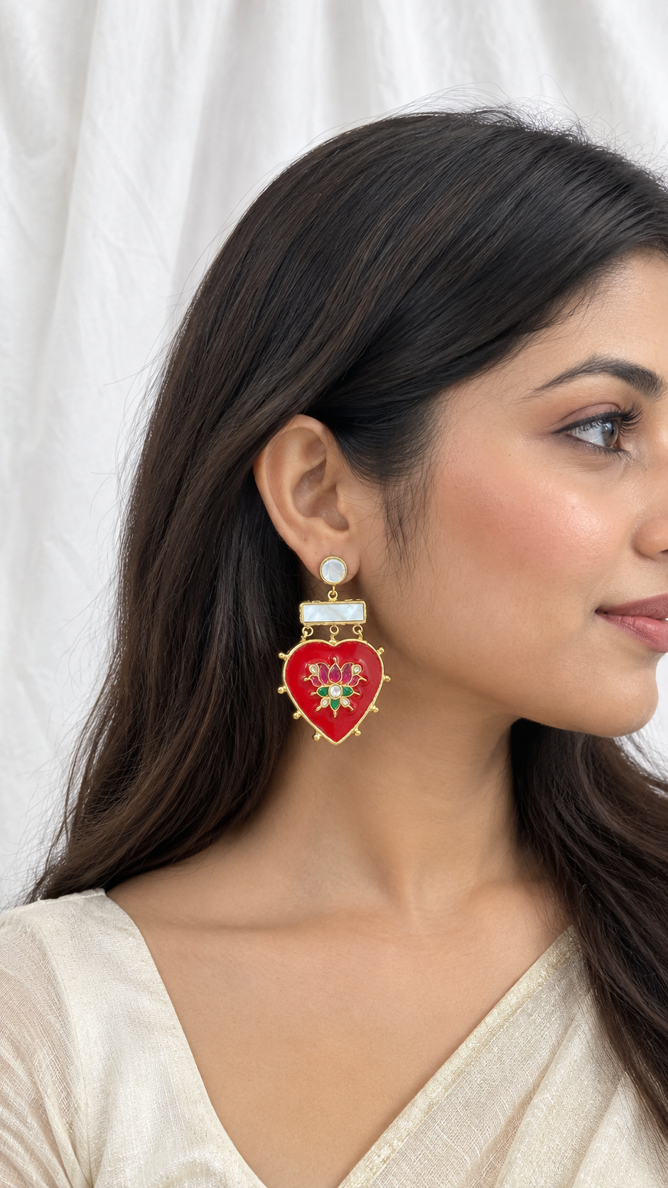 Maharani MOP Earrings