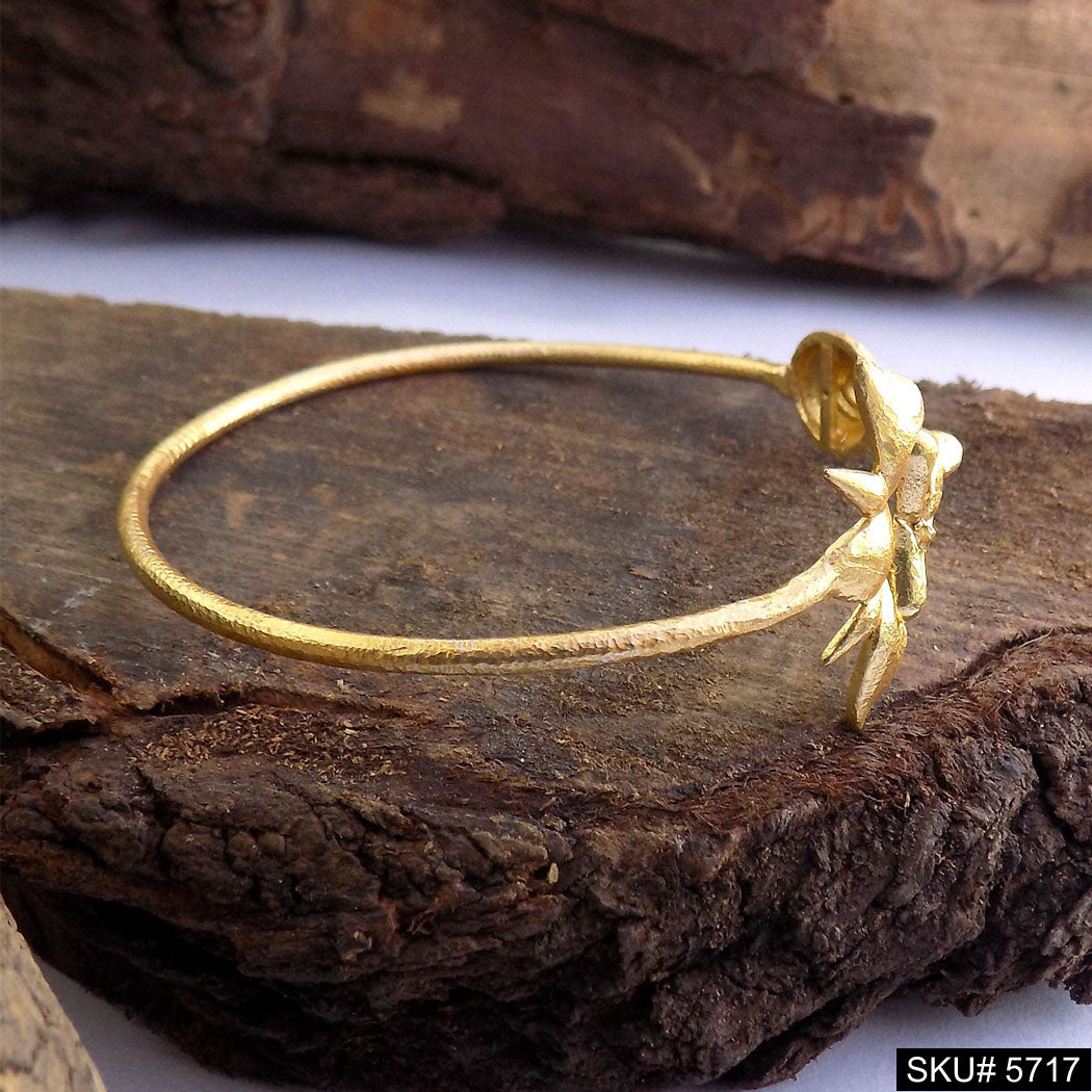 Gold Plated Statement Designer  Cuff SKU5717
