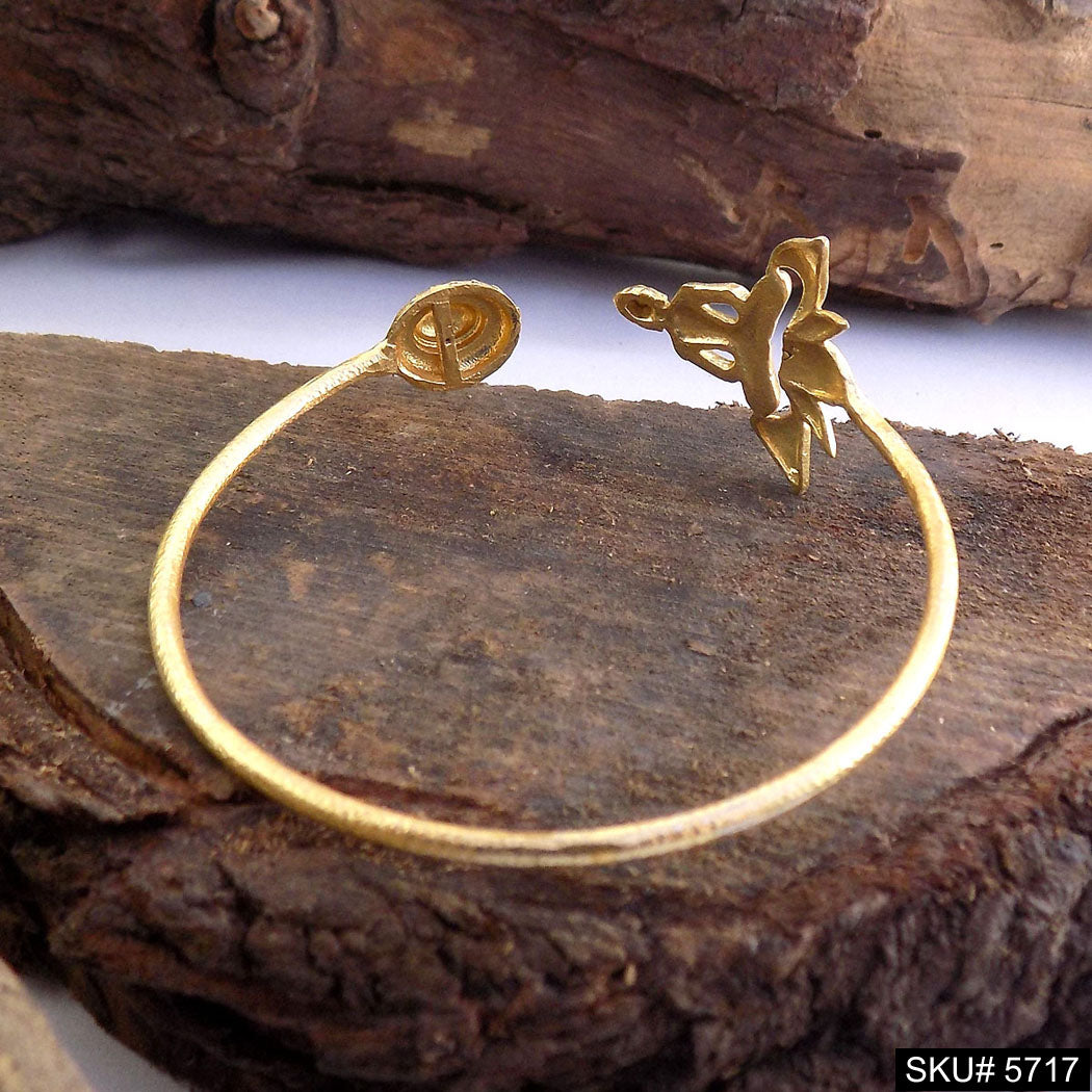 Gold Plated Statement Designer  Cuff SKU5717