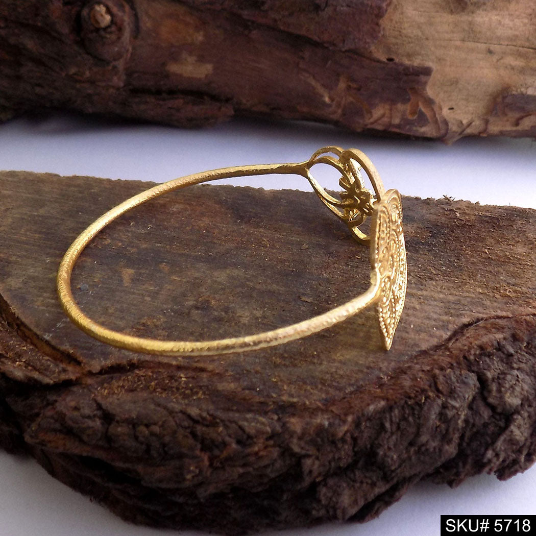 Gold Plated Statement Designer  Cuff SKU5716