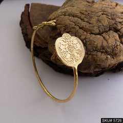 Gold Plated Natural Statement Unique Designer Cuff SKU5726
