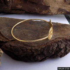 Gold Plated Unique Star Statement Designer  Cuff SKU5730