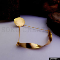 Gold plated Tangle Designer Drop and Dangle Earring SKU5817