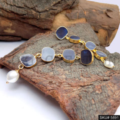 Gold plated Designer Long Drop and Dangle Earring SKU5891