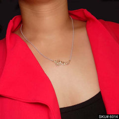 Gold Plated Chain Necklace with Birds in  Chain Necklace SKU6014