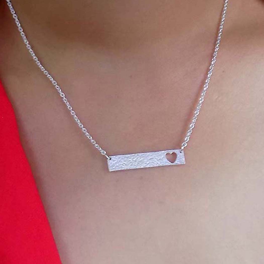 Silver Plated Chain Unique Lovely Charm of Chain Necklace SKU6020