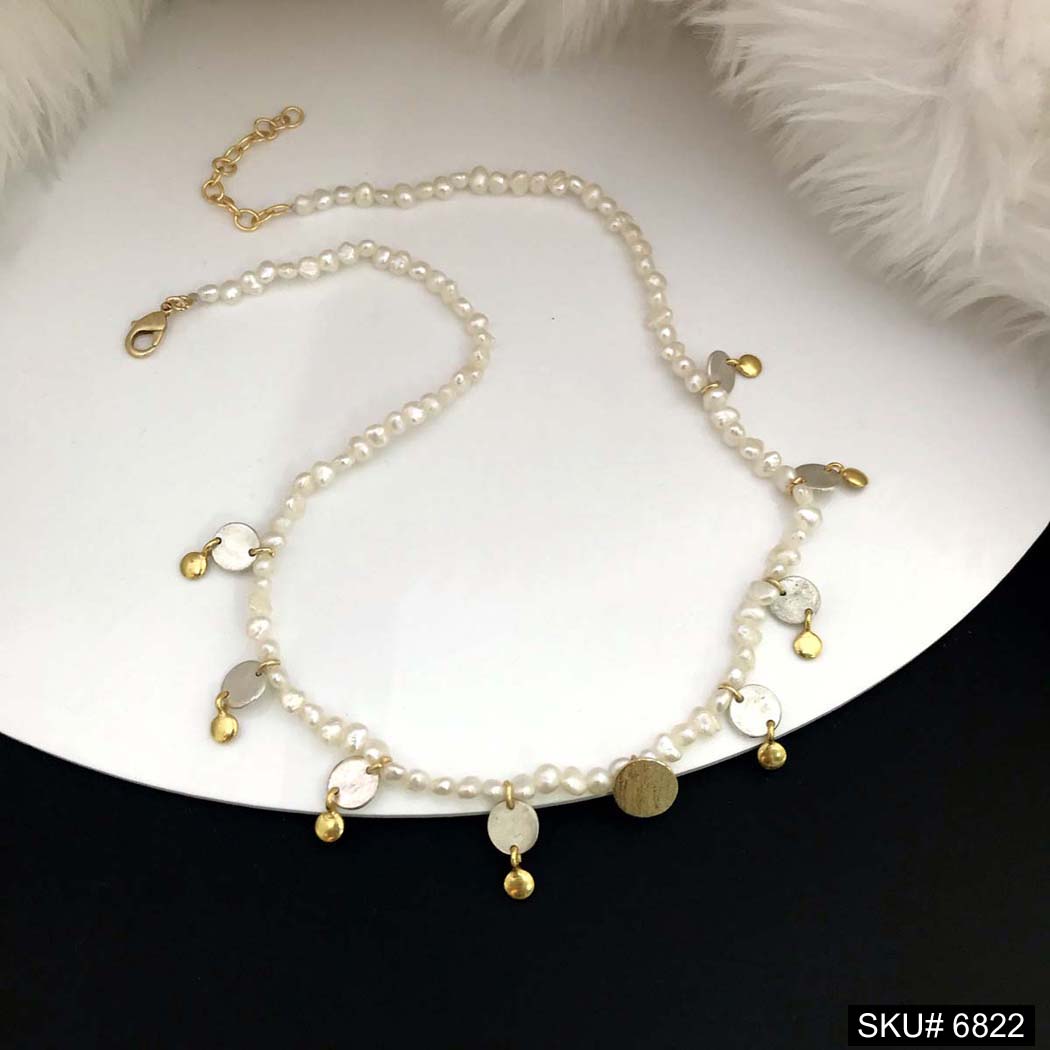Light Circle Handmade Necklace SKU6822