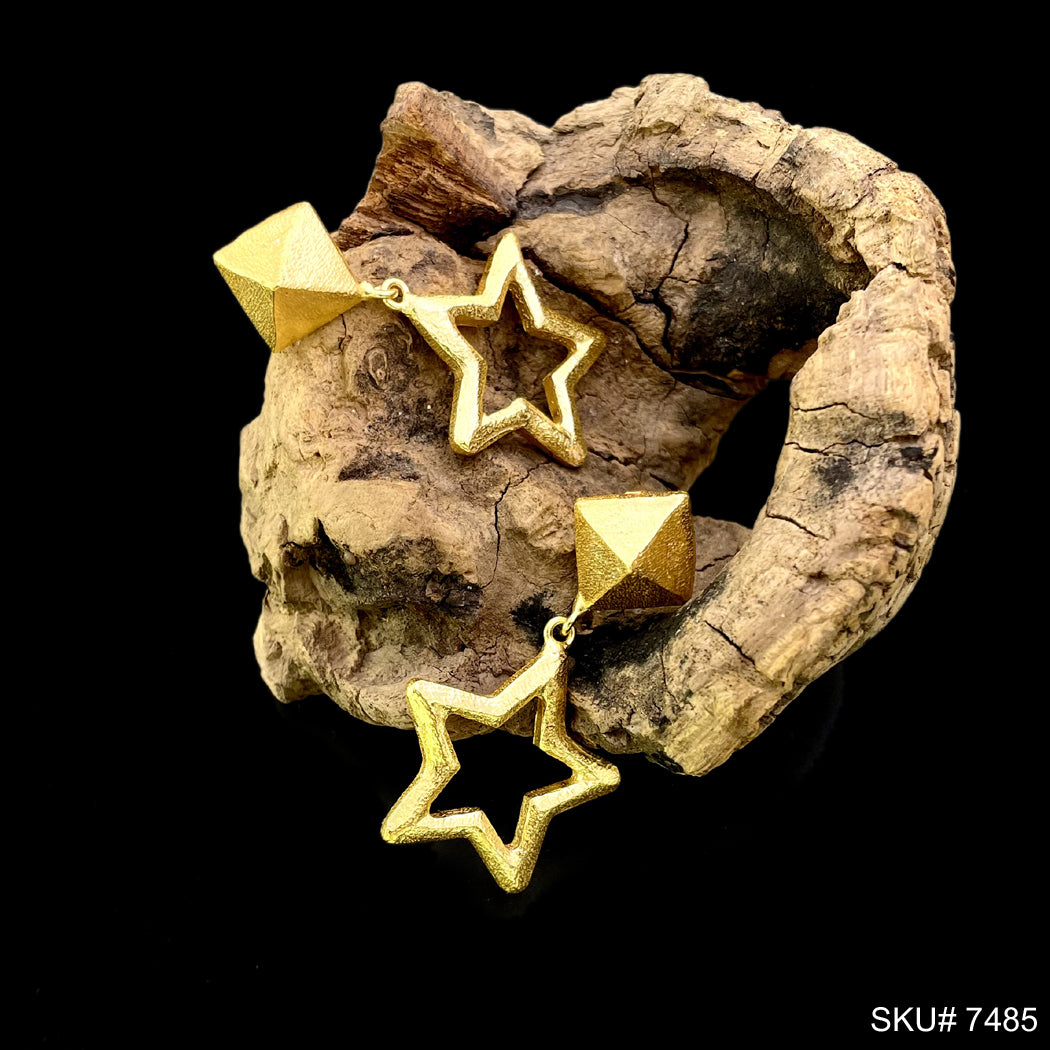 Star Drop Earrings