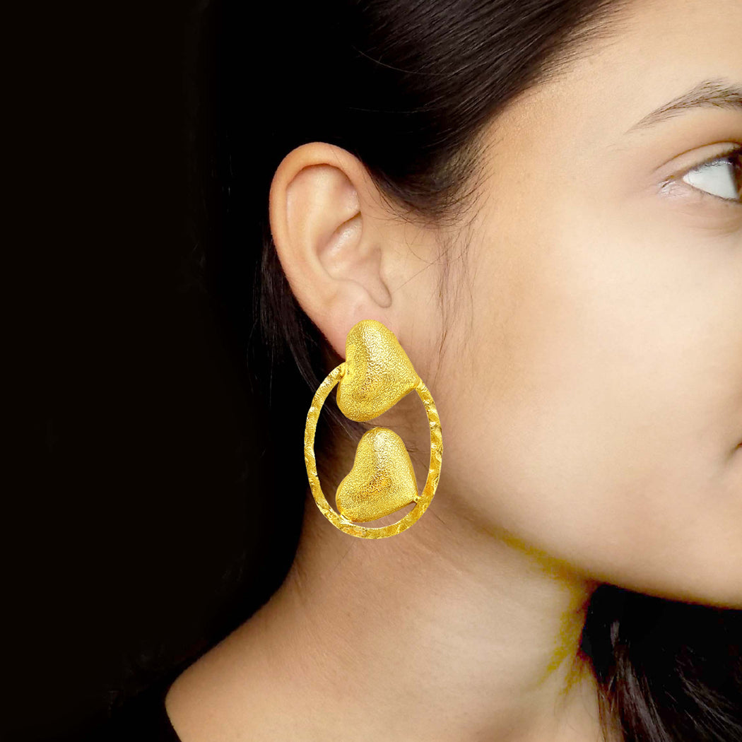 Heart Bond Earrings