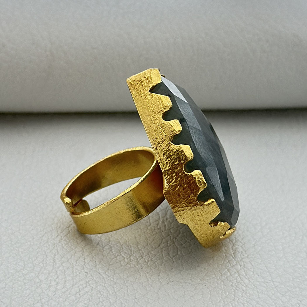 Blue Gemstone Ring SOKU#7853