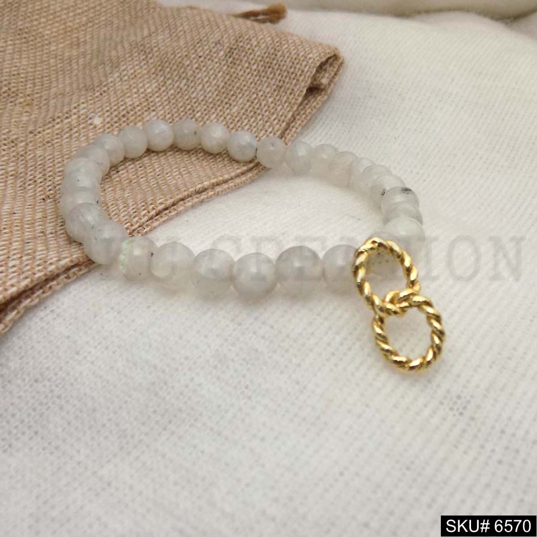 Catcher Angel White stone Bracelet Bangle  SKU6570