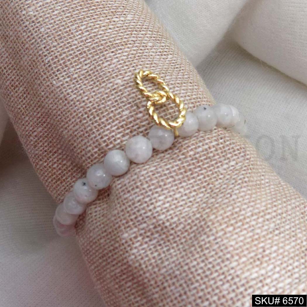 Catcher Angel White stone Bracelet Bangle  SKU6570