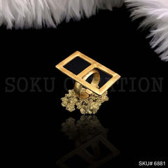 Gold Plated Handmade Unique Ring SKU6881