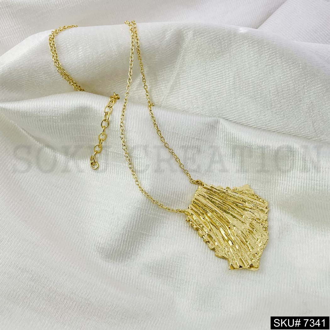 Gold plated Necklace and Earring SKU7341